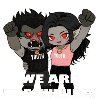 Young Adult Power Sticker