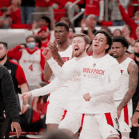 College Basketball GIF by NC State Athletics