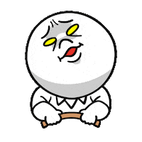 Angry Power Sticker by LINE FRIENDS