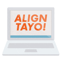 Align Sticker by Itch Creatives