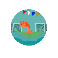 Football Fish Sticker by LioxFoundation