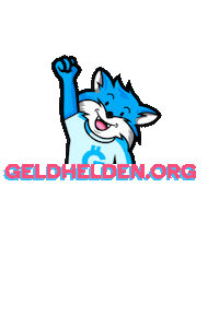 Blue White Success Sticker by Geldhelden