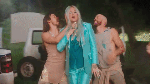 rainbow learn to let go GIF by Kesha