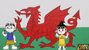 Welsh Language Wales GIF by Zhotcita