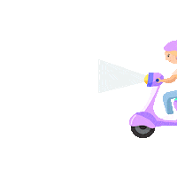 Delivery Moto Sticker