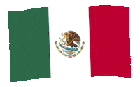 DaniMoon98 red white green mexico Sticker