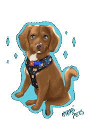 Happy Dog Sticker