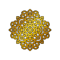 Gold Mandala Sticker
