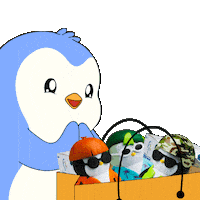 Shopping Spree Sticker by Pudgy Penguins