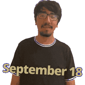 September 18 Sticker