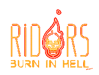 On Fire Burn Sticker