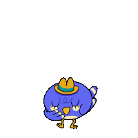 A-Ha Bird Sticker