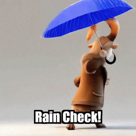 Rain Check Park Life GIF by Radiantelope