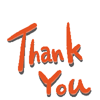 Thanks Thank You Sticker by ASF brush