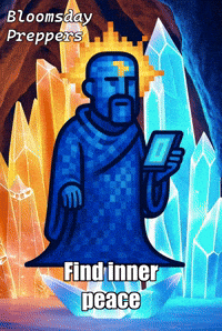 Mindfulness Crystals GIF by Bloomsday Preppers