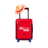 Travel Suitcase Sticker by DER Deutsches Reisebüro