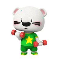 3D Working Out Sticker by UpStudiosWorld