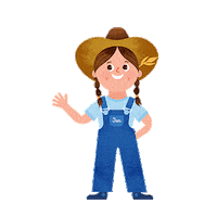 onceuponafarm farmer jen jennifer garner onceuponafarm Sticker
