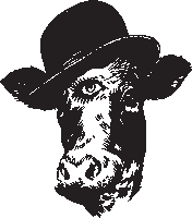 korova edible korova Sticker