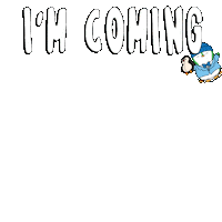 Coming On My Way Sticker by Pudgy Penguins
