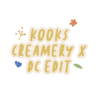 Flowers Leaves Sticker by THEDCEDIT