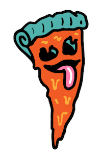 pizza comfy cush Sticker by Vans Europe