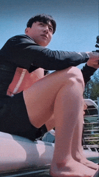 Paddle Boarding Are You Sure GIF