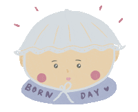 Happy Birthday Girl Sticker