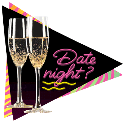 Date Night Flirt Sticker by Hallmark eCards