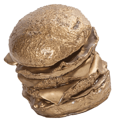 michelledirkse giphyupload gold burger seattle Sticker