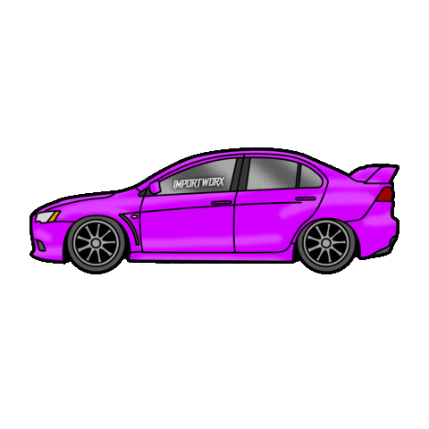 Car Racing Sticker by ImportWorx