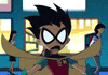 Shocked Teen Titans GIF