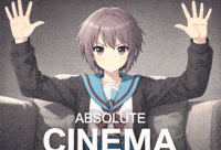Suzumiya Haruhi Sticker GIF