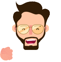 Emoji Glass Sticker by yogomotion