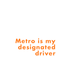 Driving Public Transit Sticker by Metro Los Angeles