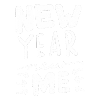New Year Party Sticker by Demic