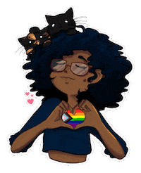 erissgarden gay queer lesbian trans Sticker