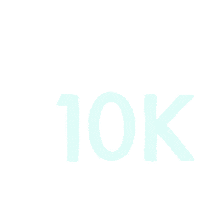 follows ten thousand Sticker by VisualTimmy