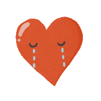 I Love You Crying Sticker