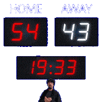 43 Away Sticker