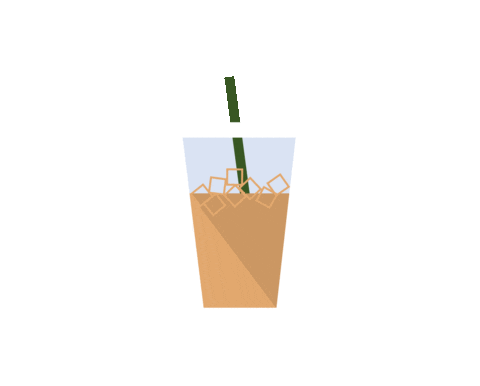 monicamaralit giphyupload coffee latte iced coffee Sticker