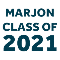 Graduation Class Of 2021 Sticker by Plymouth Marjon University