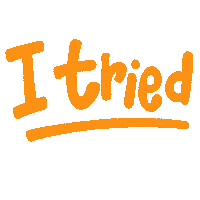 Trying So Close Sticker by Demic