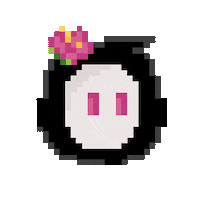 Pixel What Sticker by BigBrains