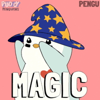 Its Magic Art GIF by Pudgy Penguins