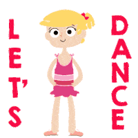 Lets Dance Dancing Sticker