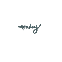 Monday Week Sticker