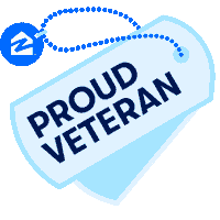 Proudveteran Sticker by Zillow