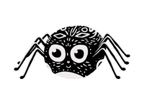 Halloween Spider Sticker