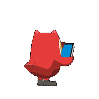 Doom Scrolling Sticker by birb